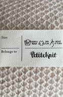 PetiteKnit Care Label