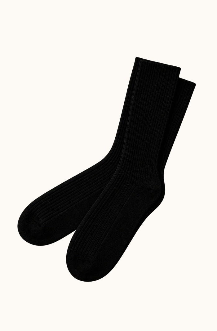 Cashmere Socks - Black