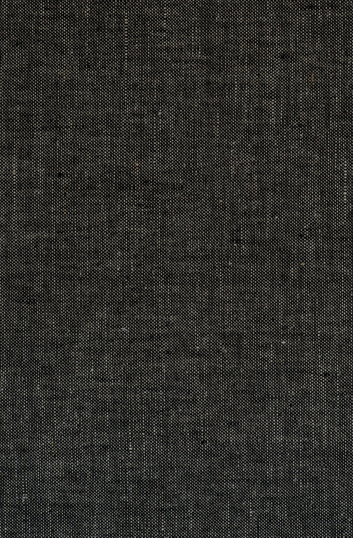 Cela Charcoal Linen Fabric