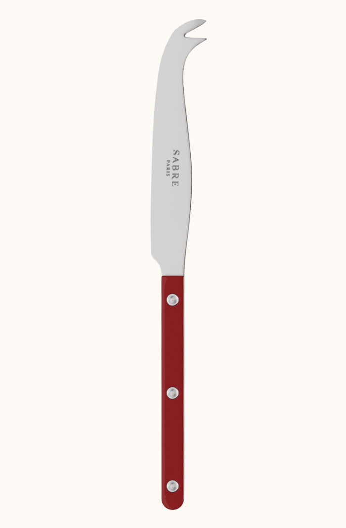 Cheese Knife - Burgundy