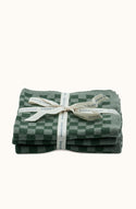 Chekka Sage Washcloths - Set of Three