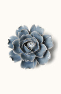 Ceramic Flower - Pastel Blue Rose