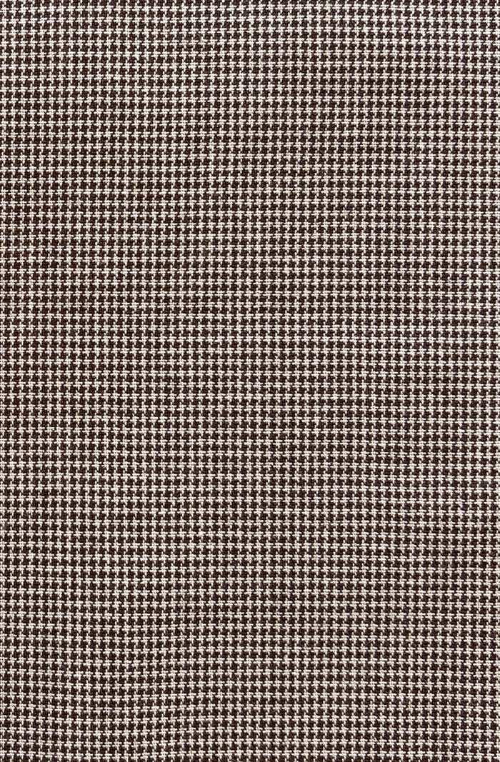 Cocoa Houndstooth Cotton Fabric