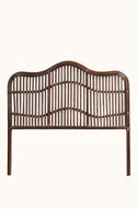 Curvare Brown Wash Headboard