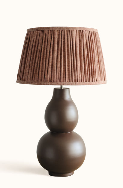 Curvo Chocolate Lamp
