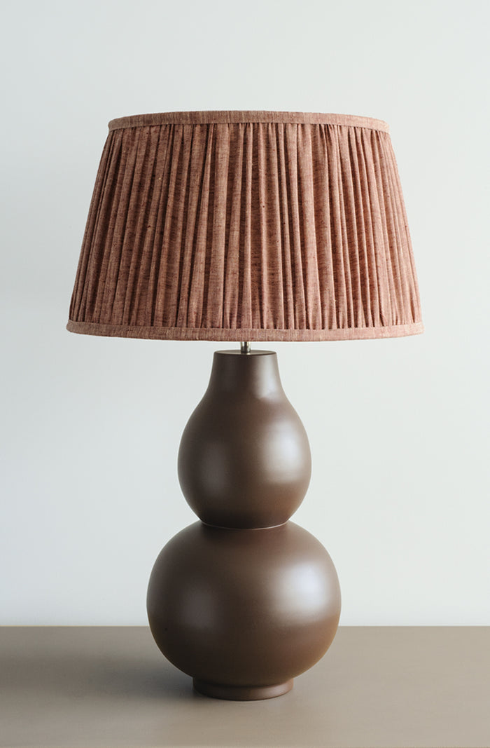 Curvo Chocolate Lamp