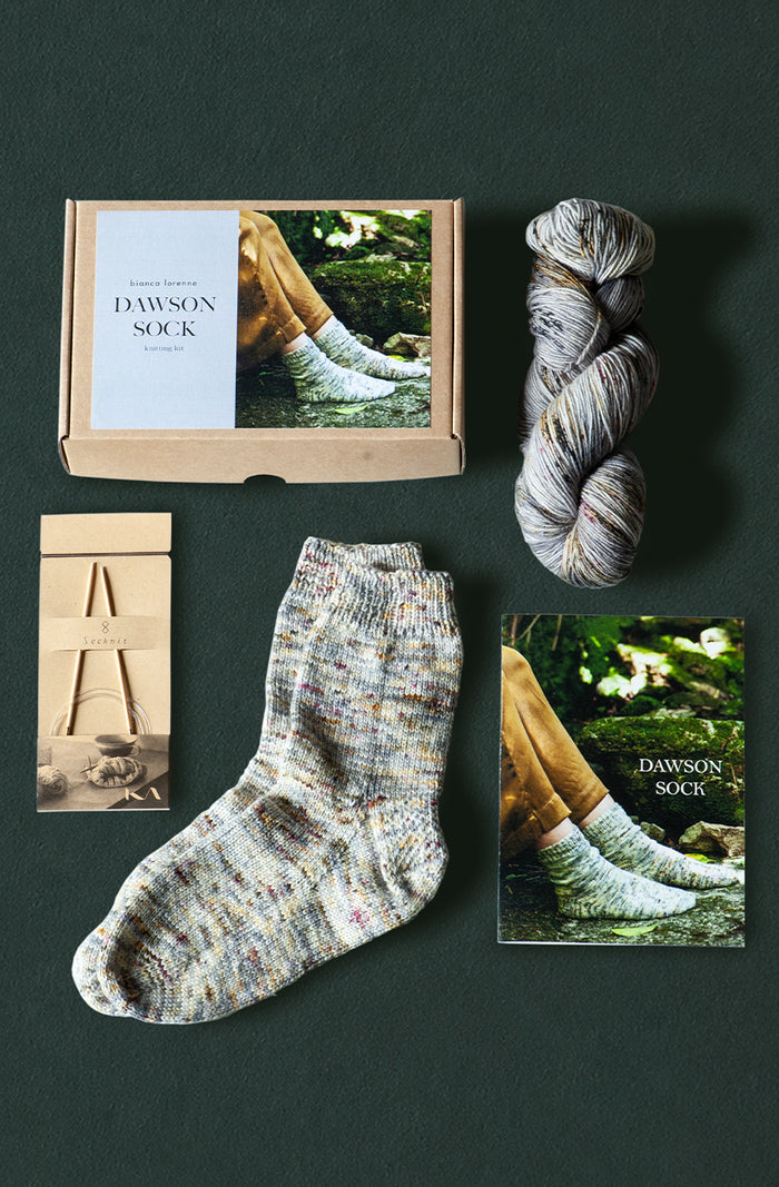 Dawson Sock Knitting Kit
