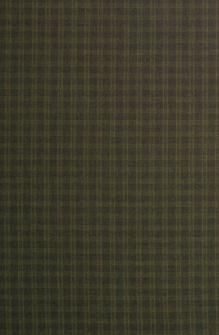 Deep Moss Plaid Fabric