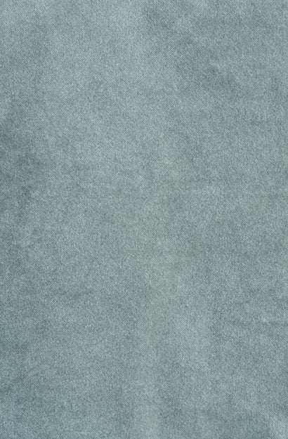 Duck Egg Cotton Velvet