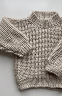 Easy Fisherman's Rib Jumper Pattern