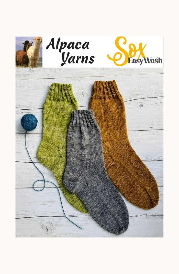 Easy Wash Sock Pattern