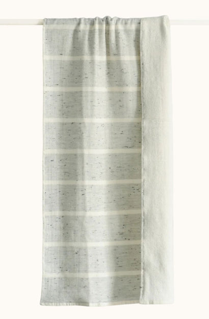 Estiva Hand Towel - Ivory/Grey