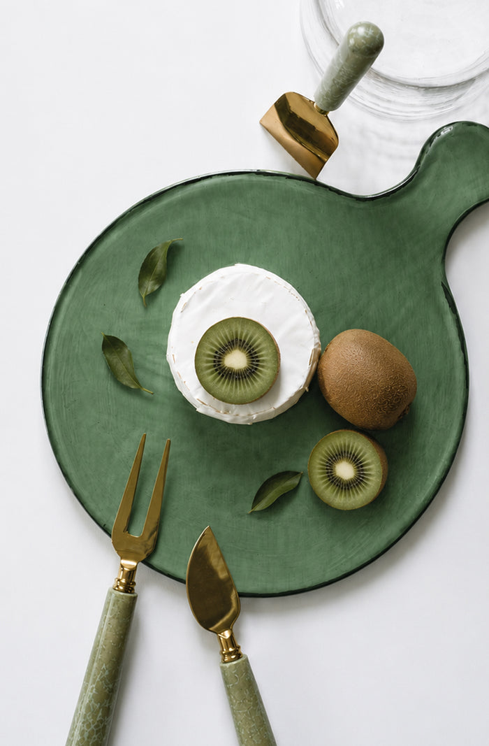 Round Serving Board - Fern