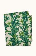 Festive Foliage Green Tablecloth