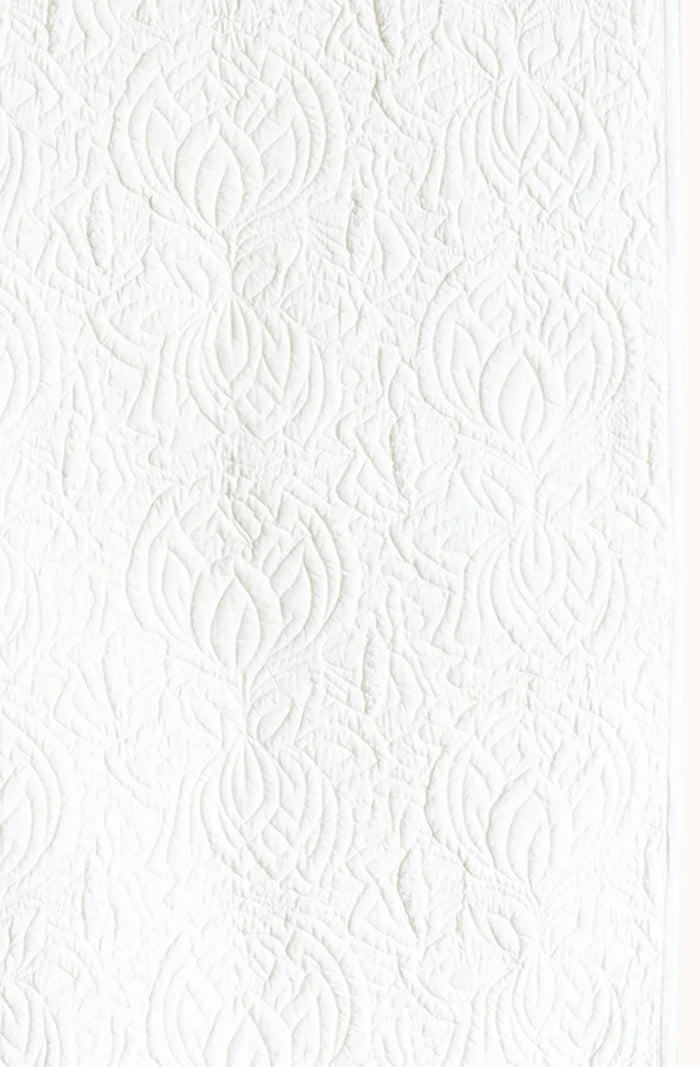 Fleur de l'Eau Ivory Bedspread
