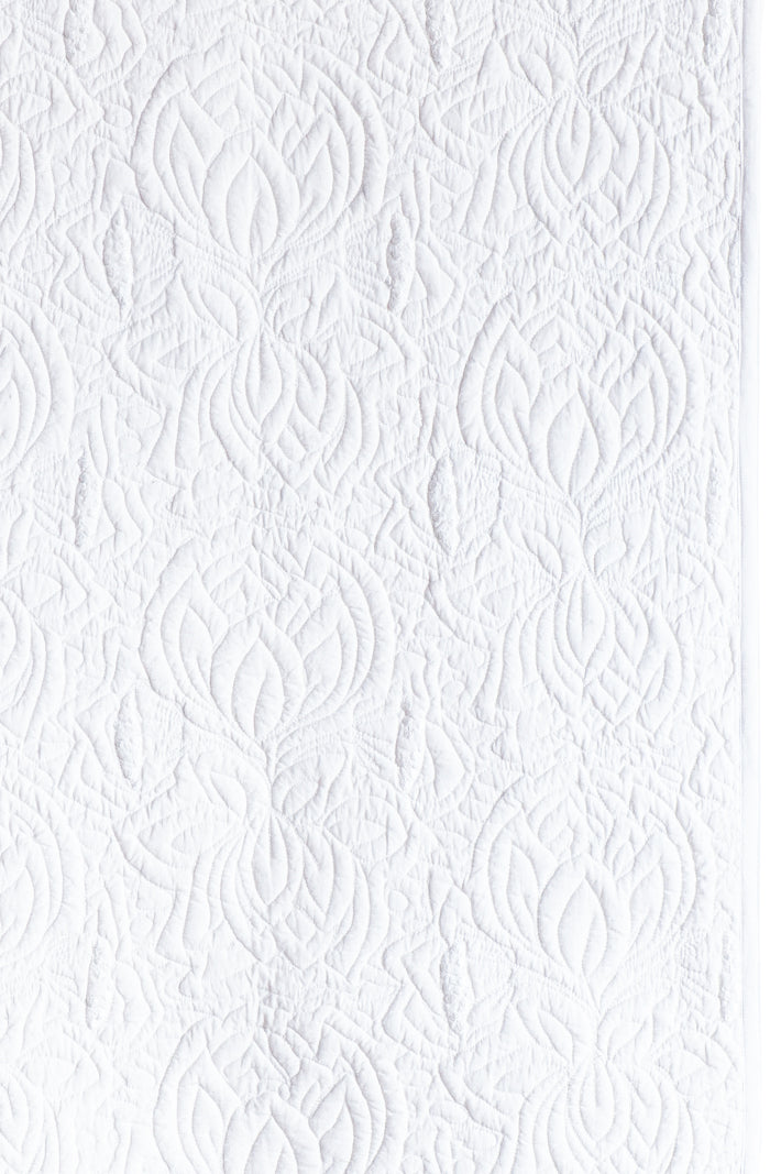 Fleur De L'Eau White Bedspread