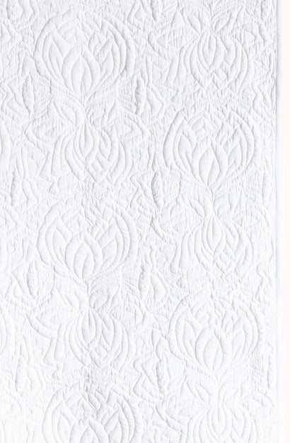 Fleur de l'Eau White Bedspread