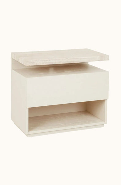 Bedside table 70cm(w) x 42cm(d) x 60cm(h)