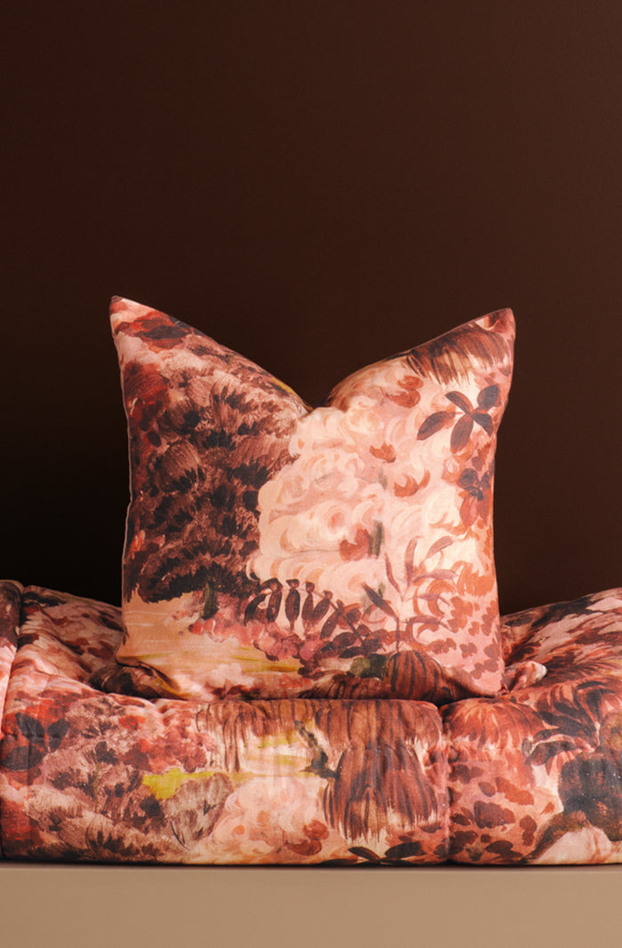Floresta Merlot Cushion