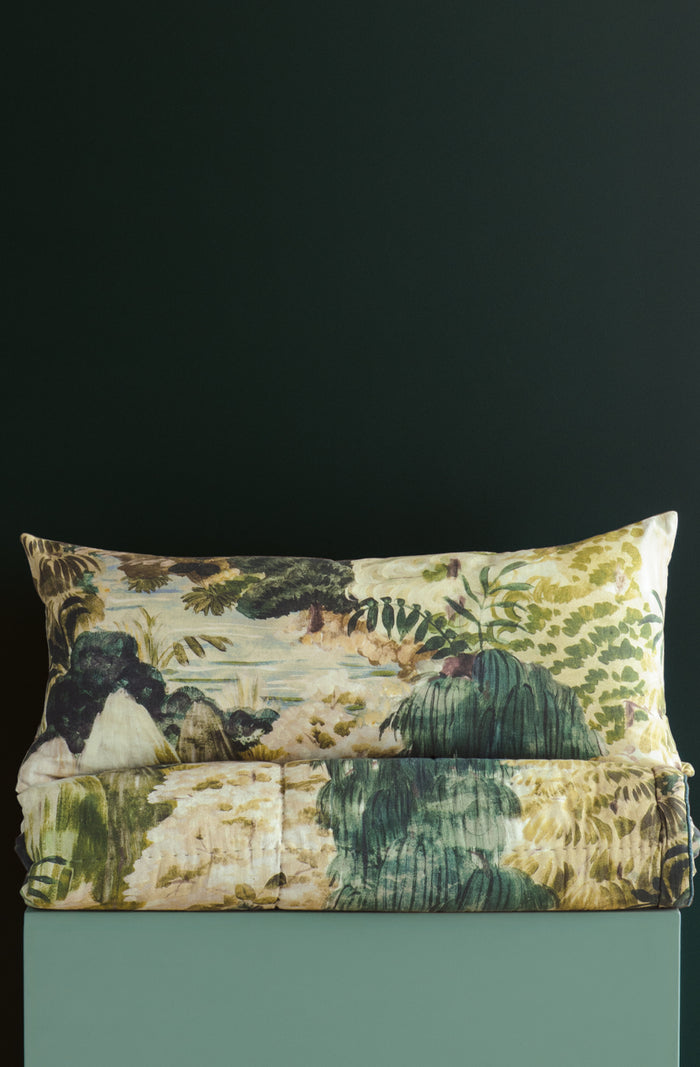 Floresta Verde Bolster Cushion