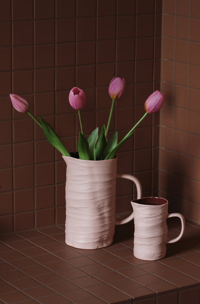 Gather Jug Pink Clay/Merlot - Small