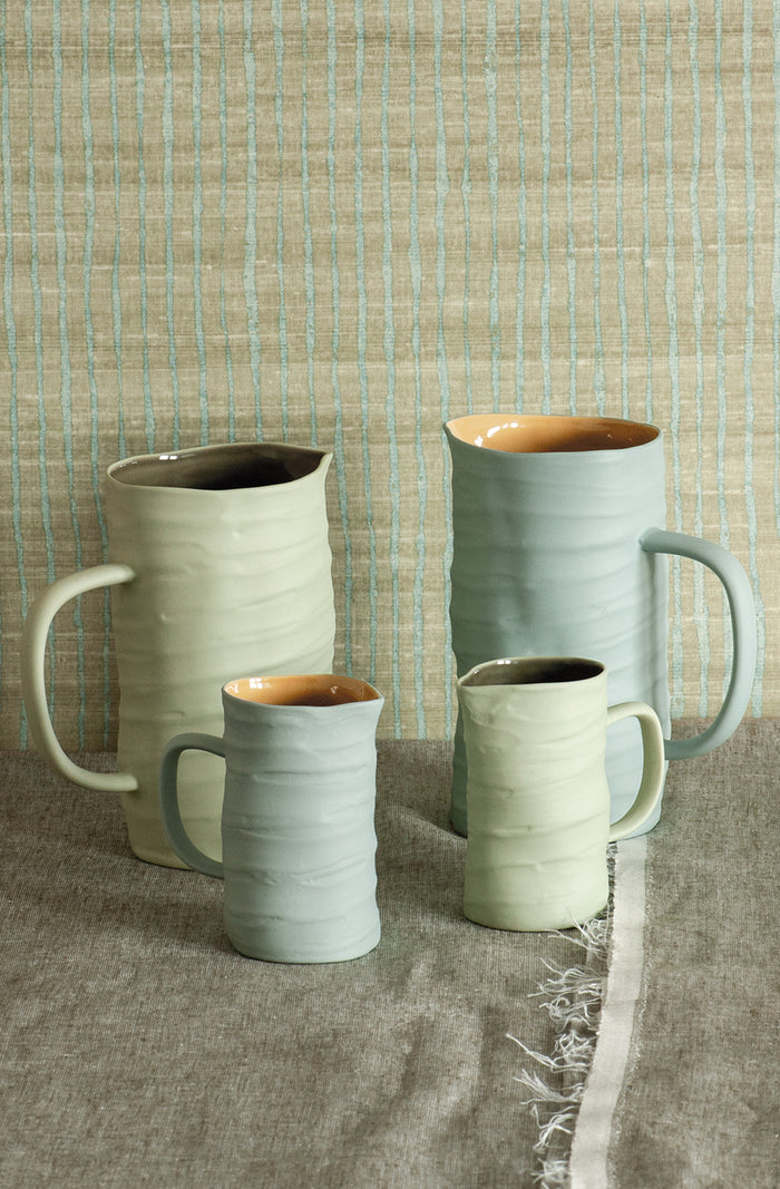 Gather Jug Celadon/Olive - Small