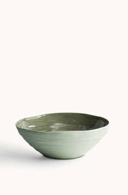 Gather Bowl Celadon/Olive - Medium