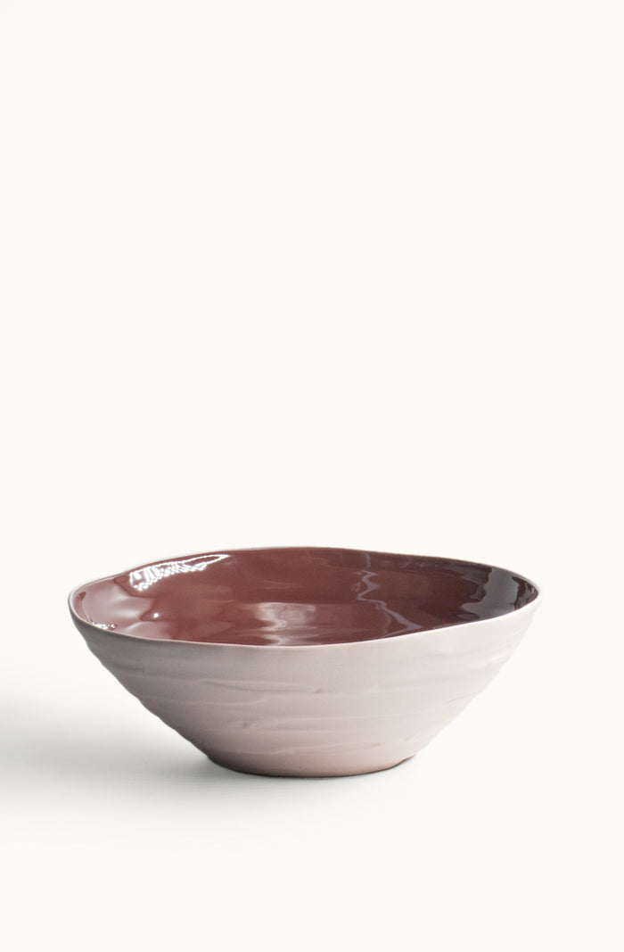 Gather Bowl Pink Clay/Merlot - Medium