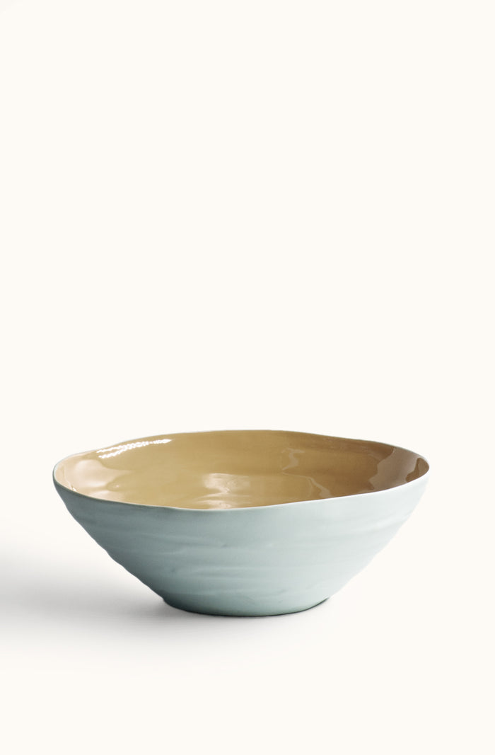 Gather Bowl Seafoam/Ochre - Medium