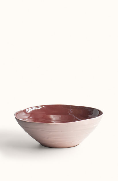 Gather Bowl Pink Clay/Merlot - Medium