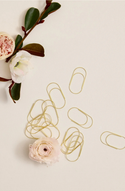Grande Paper Clips - Gold