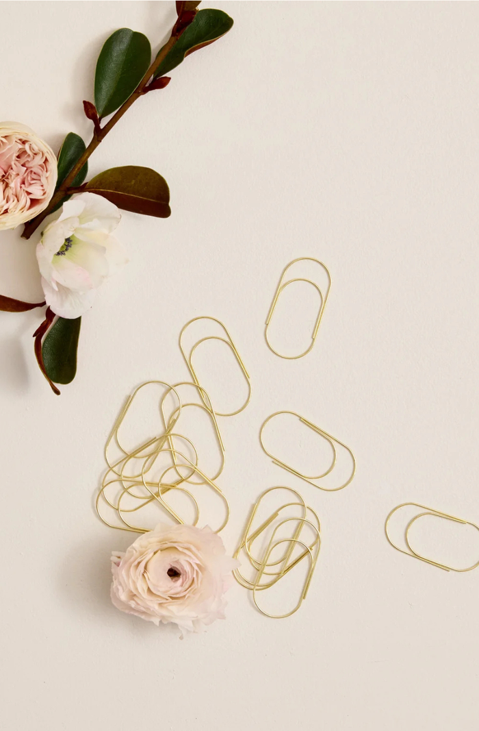 Grande Paper Clips - Gold