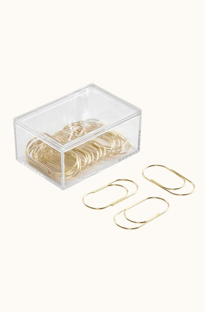 Grande Paper Clips - Gold