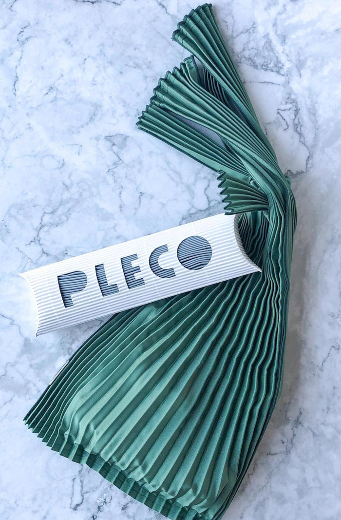 Pleated Bag - Green
