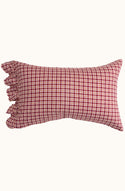 Grevillea Check Ruffle Pillowcase - Set of 2