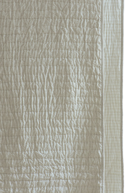 Misaka Oatmeal Bedspread