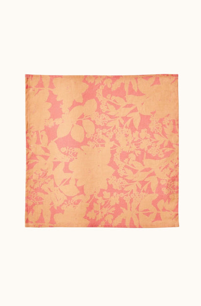 Herbs Pink Peach Napkin Set