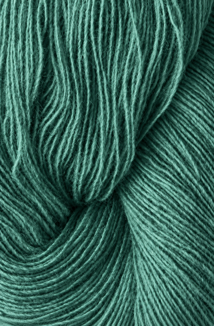 Spinni Tweed Turquoise on Grey 26s