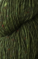 Isager Tweed Bottle Green