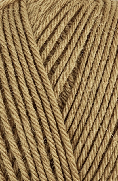 Isager Sock Yarn Natural Brown 7 50g