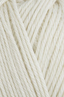 Isager Sock Yarn Natural White 0 50g