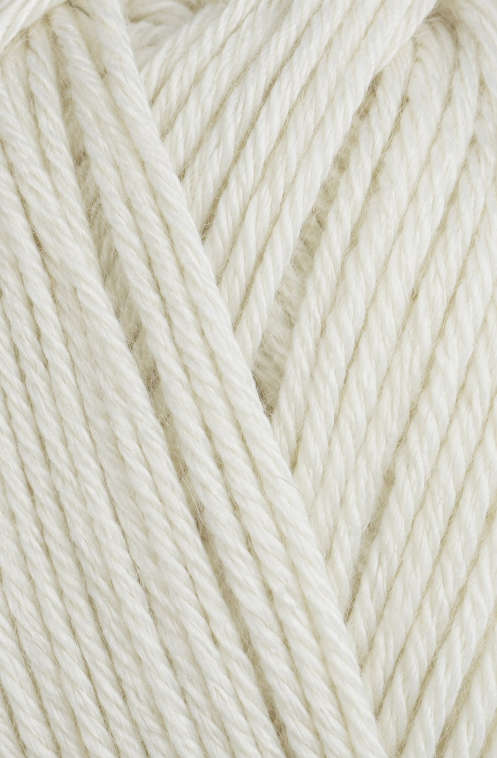 Isager Sock Yarn Natural White 0 50g
