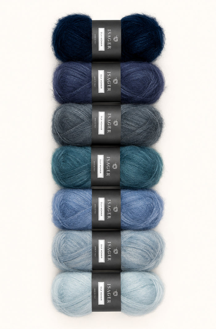 Silk Mohair Indigo 100