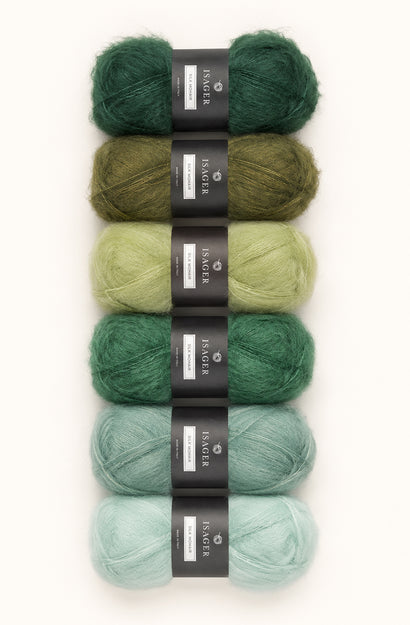 silk mohair glacier 66