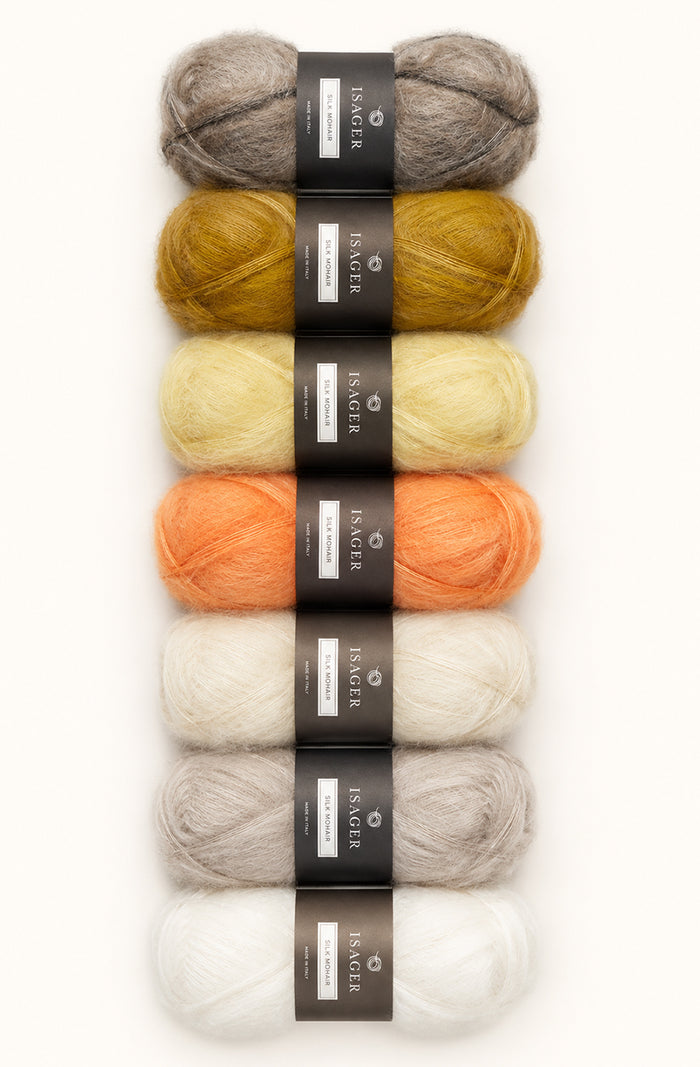 silk mohair pale ochre 59