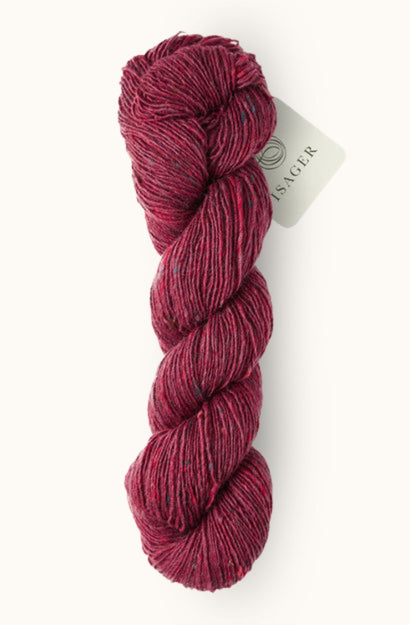 Isager Tweed Plum