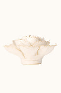 Ceramic Flower - Ivory English Rose