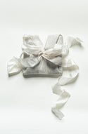 Silk Sari Ribbon - Ivory