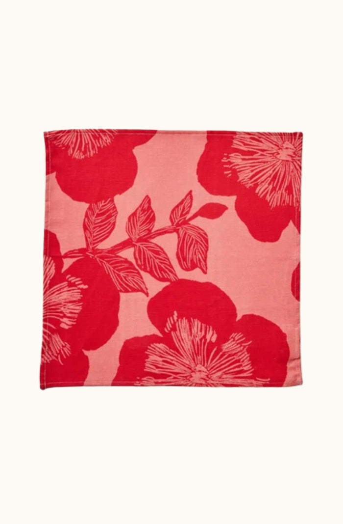 Jardin Pink Napkin Set