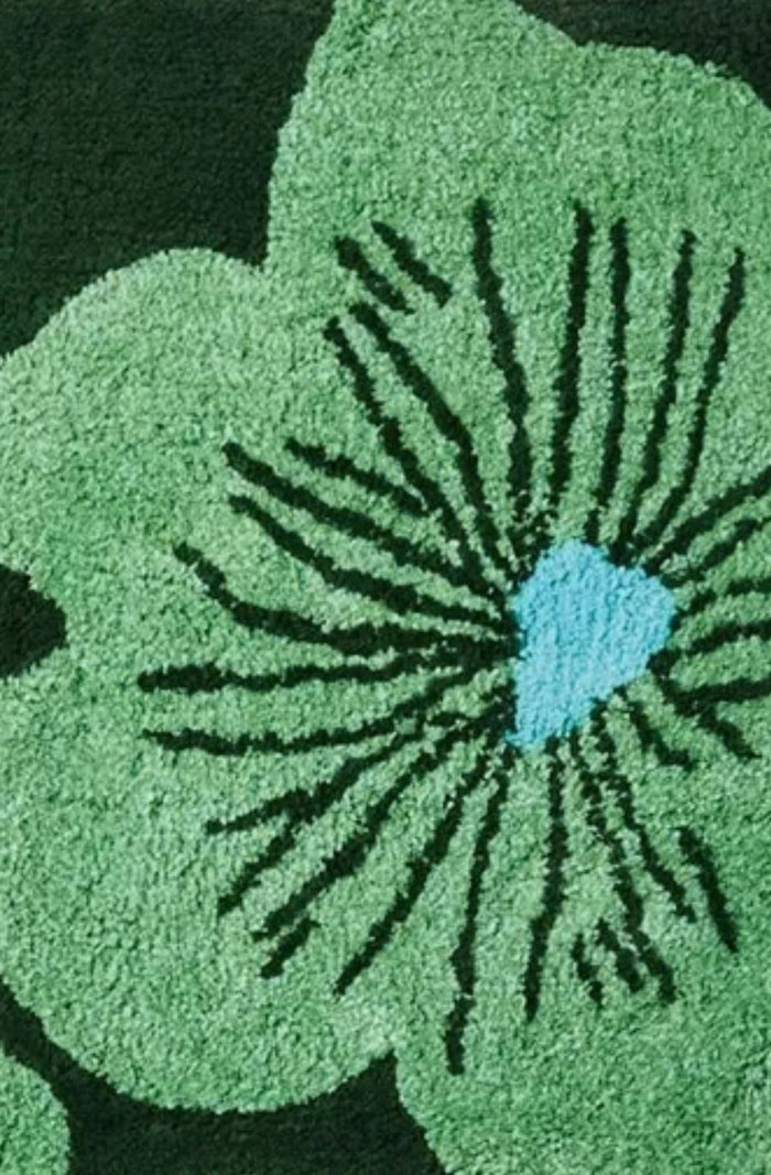 Jardin Green Bath Mat